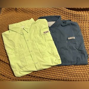 Men’s Columbia Fishing Shirt BUNDLE XXL
